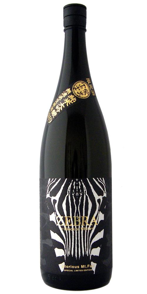 榮光富士 ZEBRA 純米大吟釀 無濾過生原酒 720ml 的圖片