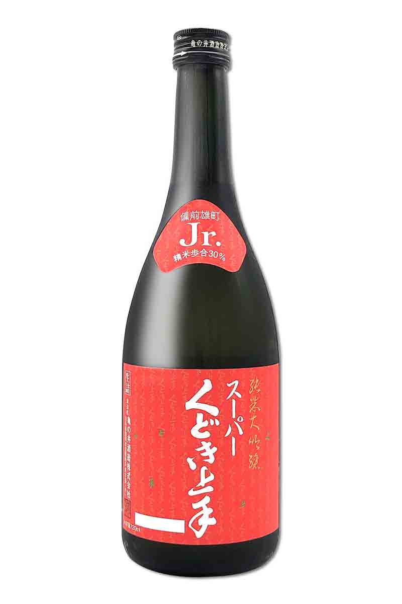 龜之井酒造 くどき上手 Jr. Super 備前雄町 30 純米大吟釀 720ml 的圖片