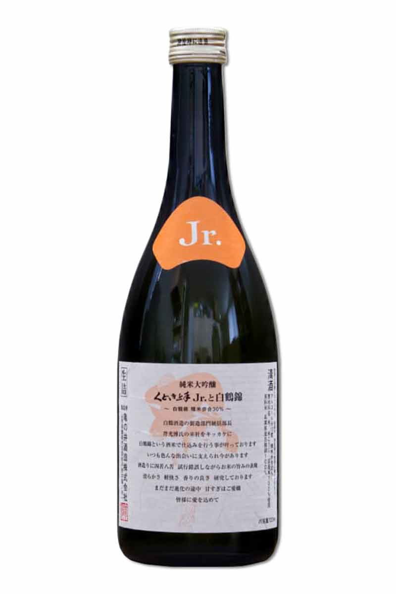 龜之井酒造 くどき上手 Jr.と白鶴錦 30 純米大吟釀 720ml 的圖片